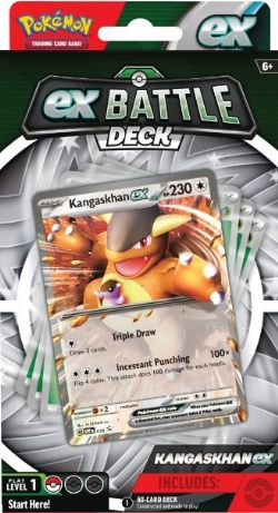 CARTES DE POKÉMON - POKEMON BATTLE DECKS KANGASKHAN EX/GRENINJA EX